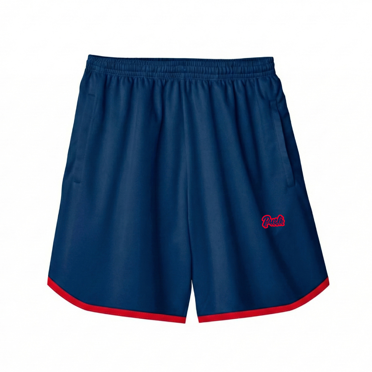 ネイビー/レッド